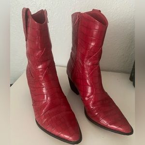 Coconuts by Matisse Western Red Boots